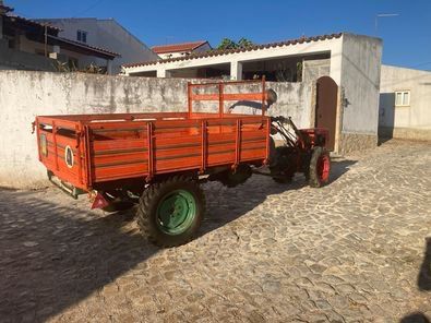 Trator Agrícola com Frese + Arado + Reboque (Legalizado