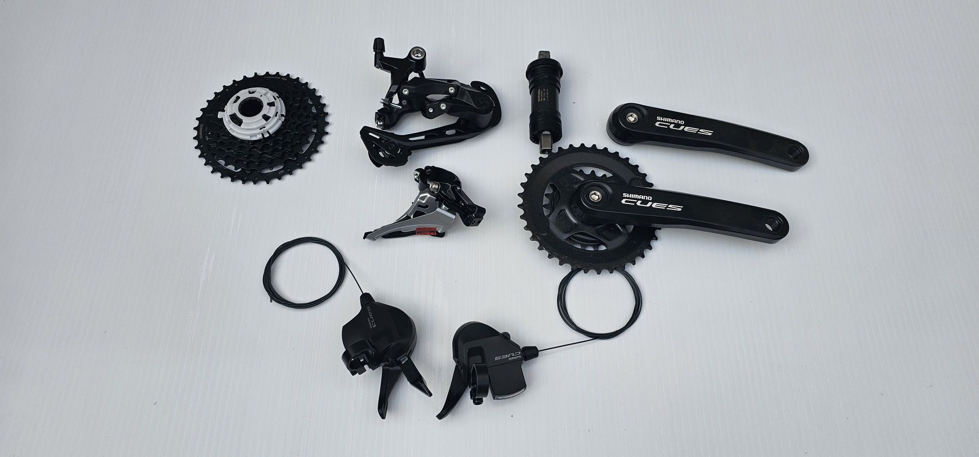 Nowy Zestaw Shimano Cues 2x9 . Grupa Shimano.