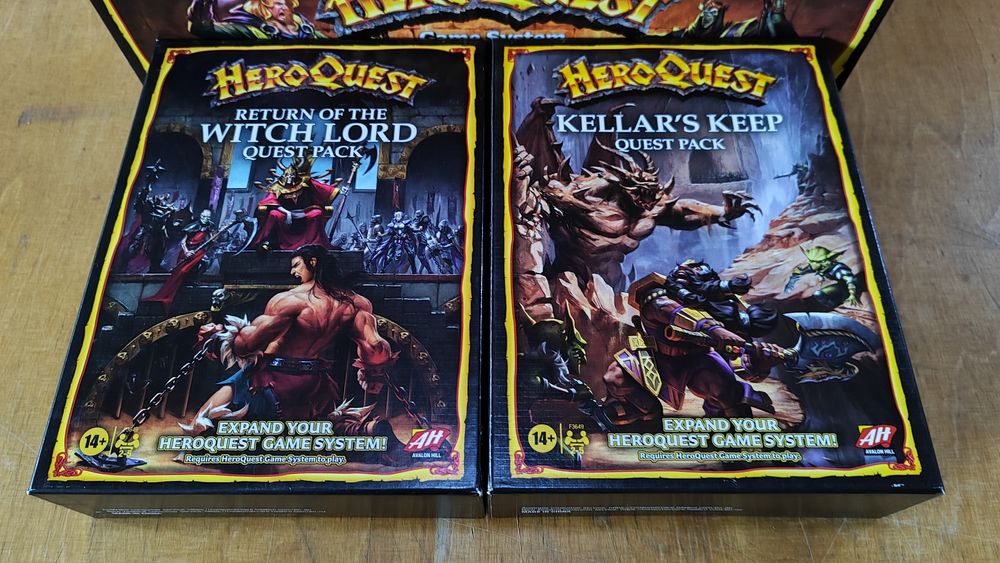 Heroquest Game System + 2 expansões
