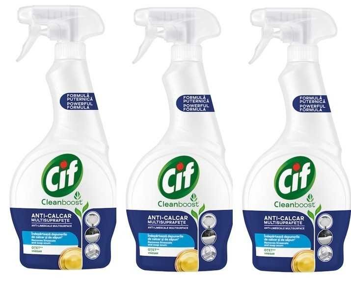 Cif środek do czyszczenia łazienek z Octem Odkamieniacz 500 ml