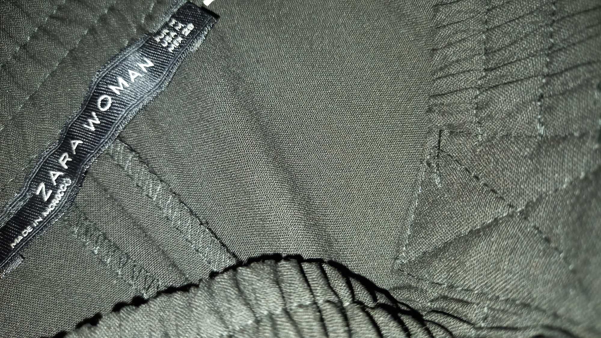 ZARA WOMAN spodnie damskie czarne r.M