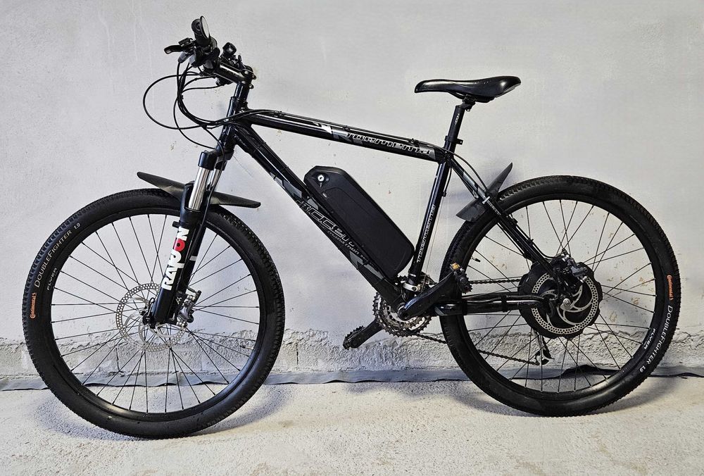 Rower elektryczny Accent Tormenta rozmiar L treking MTB bateria 650Wh