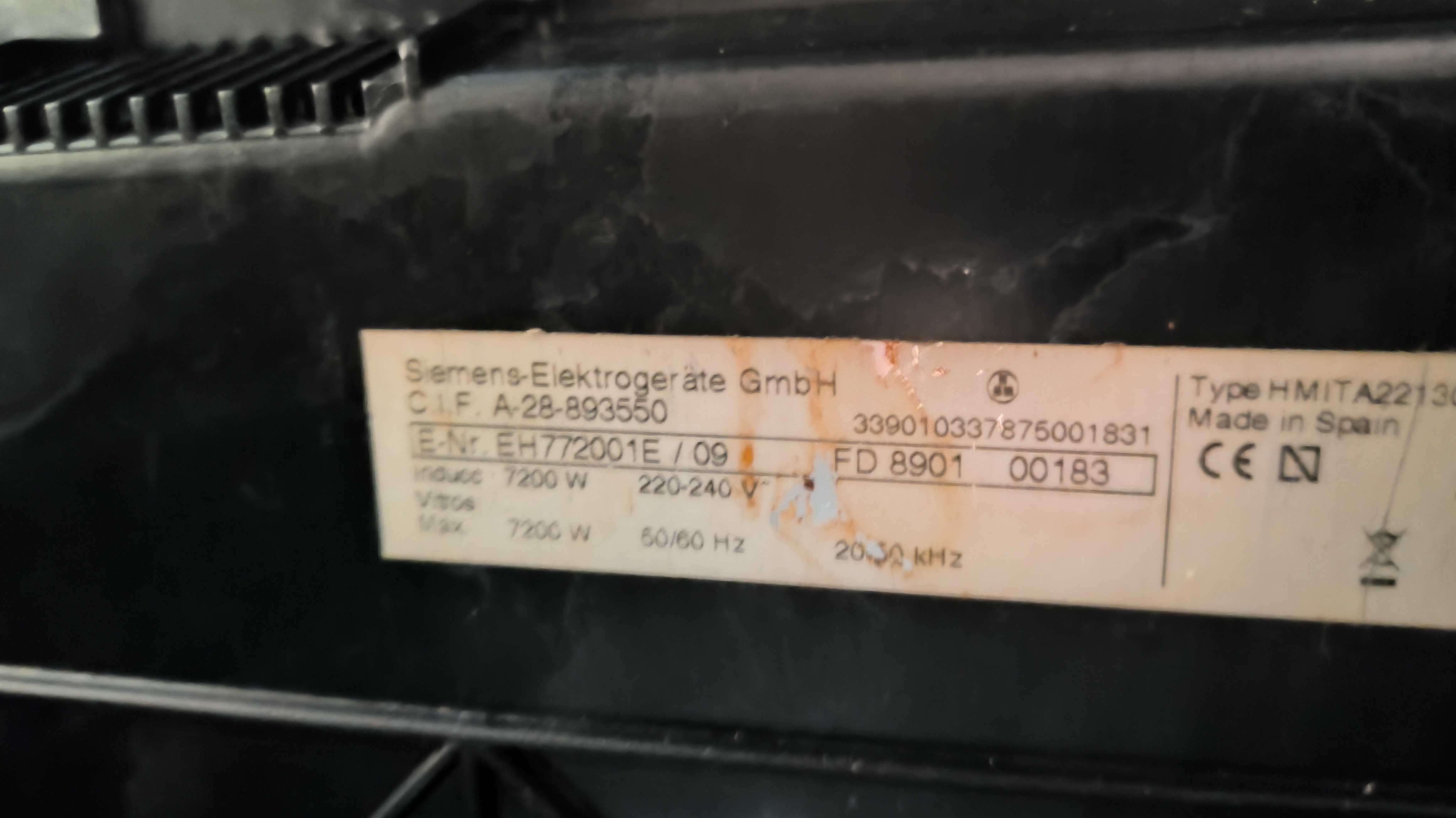 Siemens płyta indukcyjna