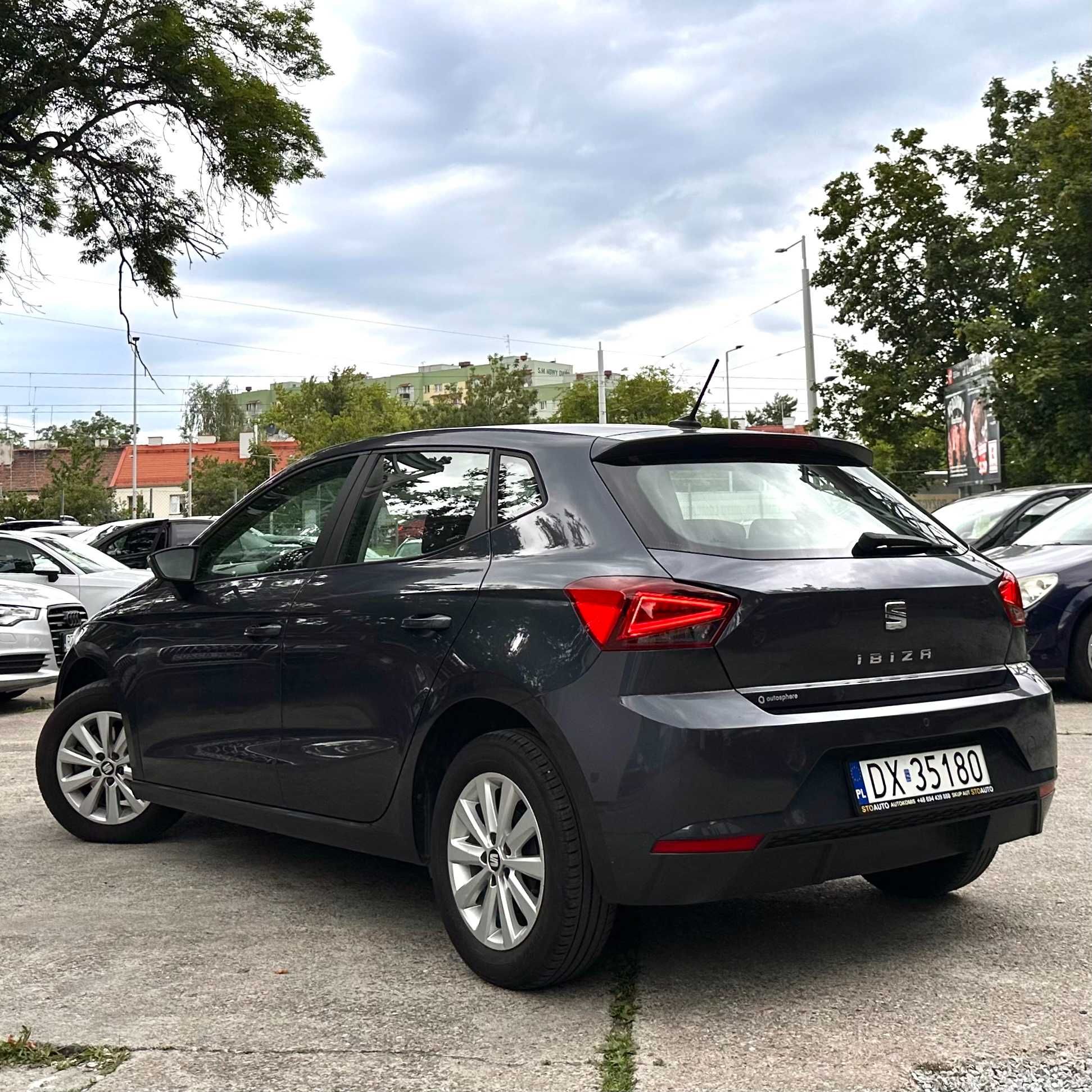 Seat Ibiza Reference|1.6 TDI 80KM|Manual|Klima|Navi|NiskiPrzebieg|2019