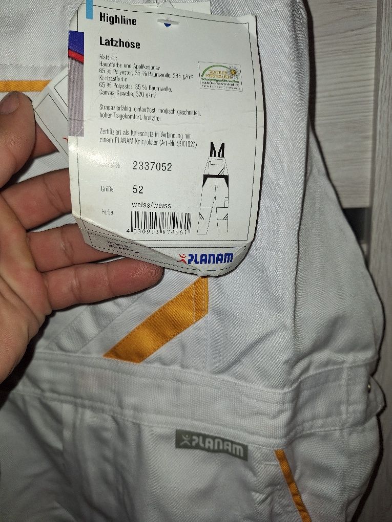 Kombinezon roboczy, spodnie robocze, planam rozm M