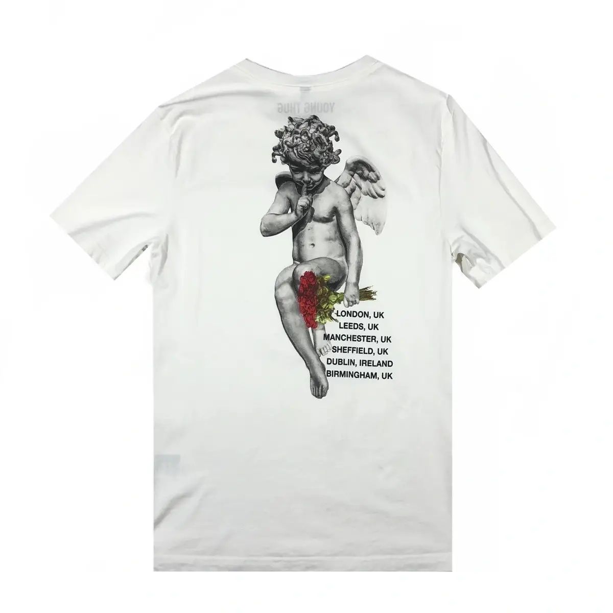 Young Thug x H&M angel merch tee, мерч футболка