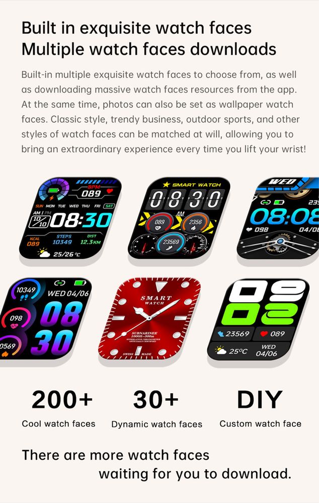 Smartwatch VIBEON