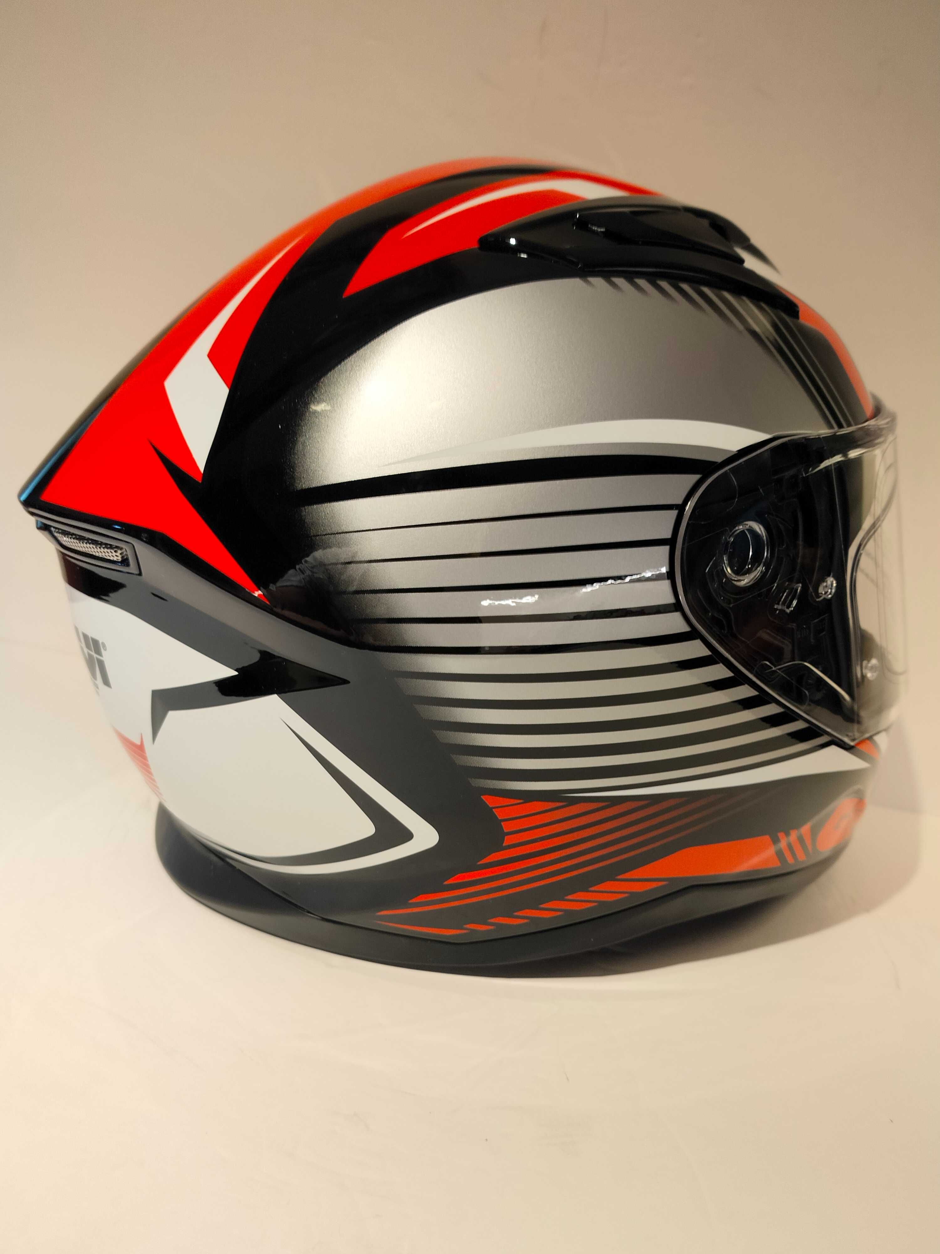 Capacete Givi dupla viseira mota scooter novo