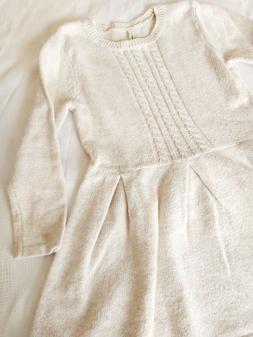 Vestido bege menina
