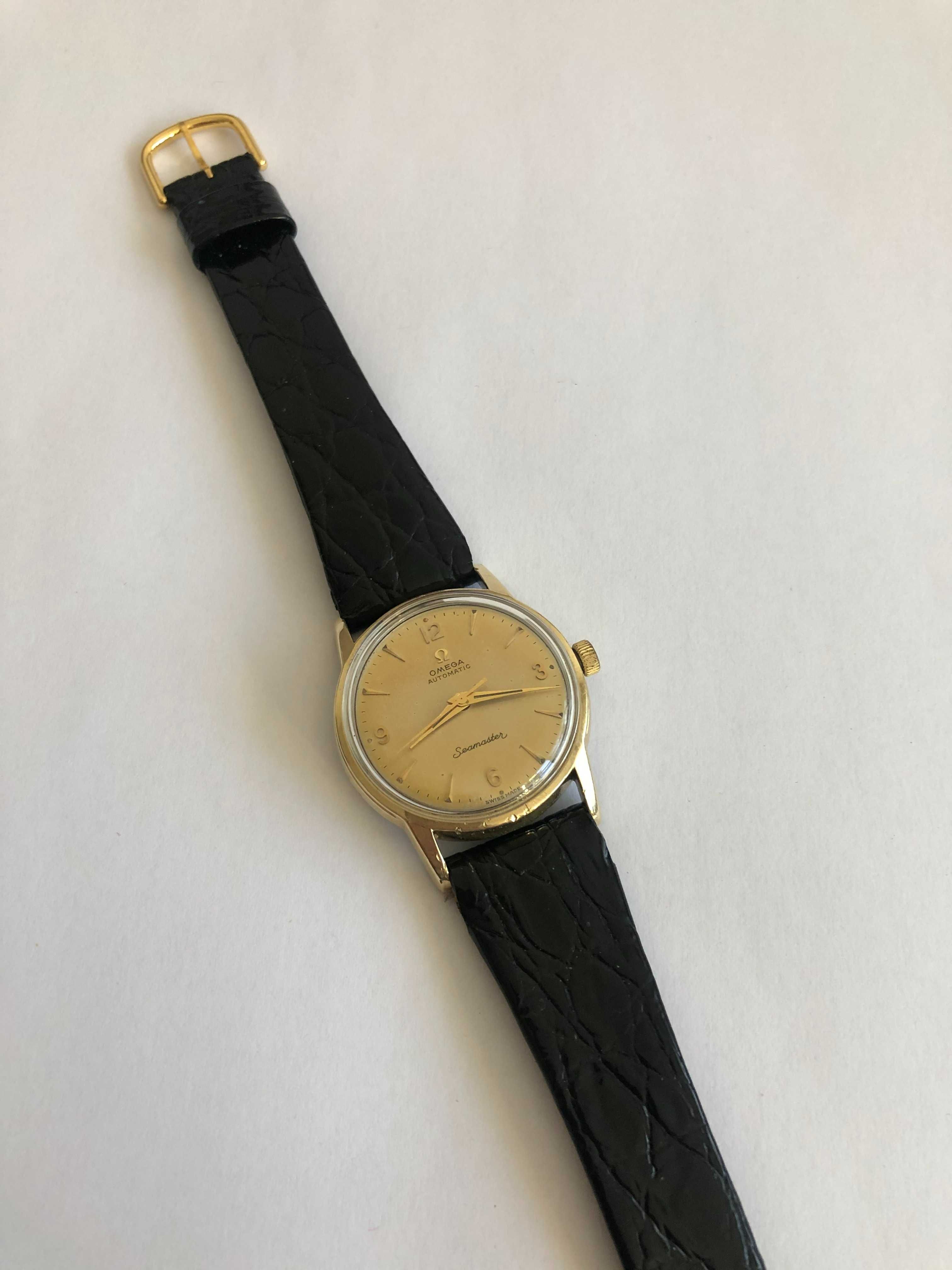 Omega Seamaster, piękny zegarek vintage męski