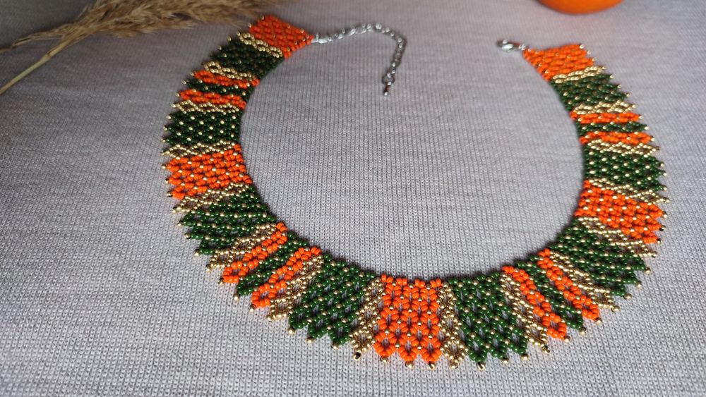 Силянка з японського бісеру.