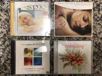 4 CDs música terapêutica de relaxamento e energizante