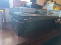 Amplificador e leitor de vinil technics