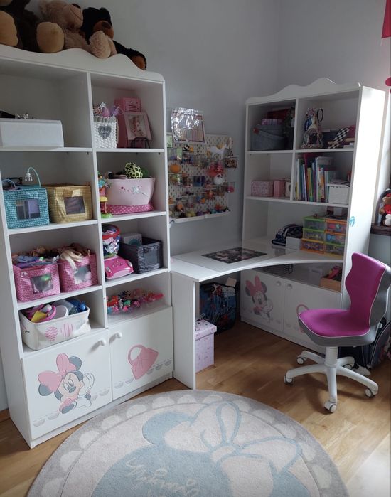 Meble dzięce mebeleki do dziecięcego komplet zestaw Mini Mouse MEBLIK