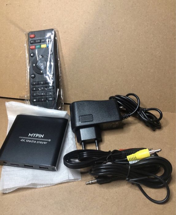 Odtwarzacz multimedialny Hdmi 4k 60hz pilot