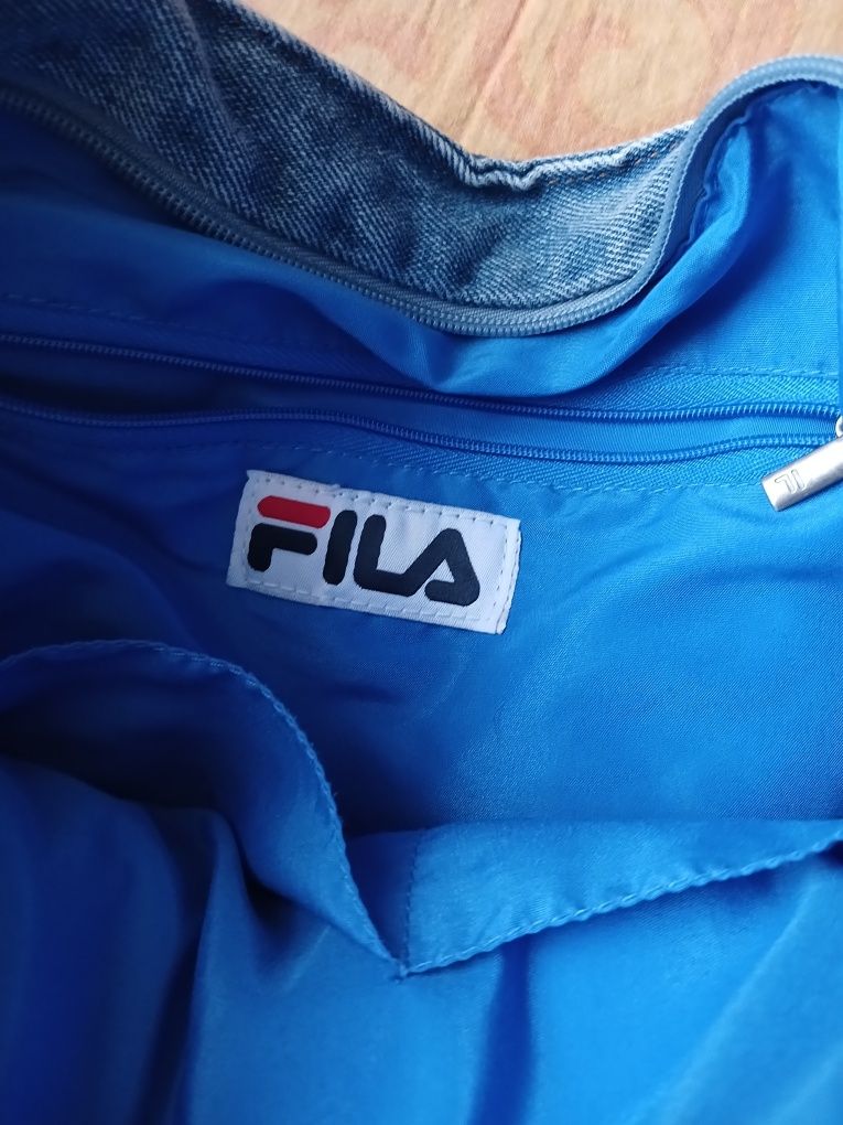 Сумка джинсовая, FILA