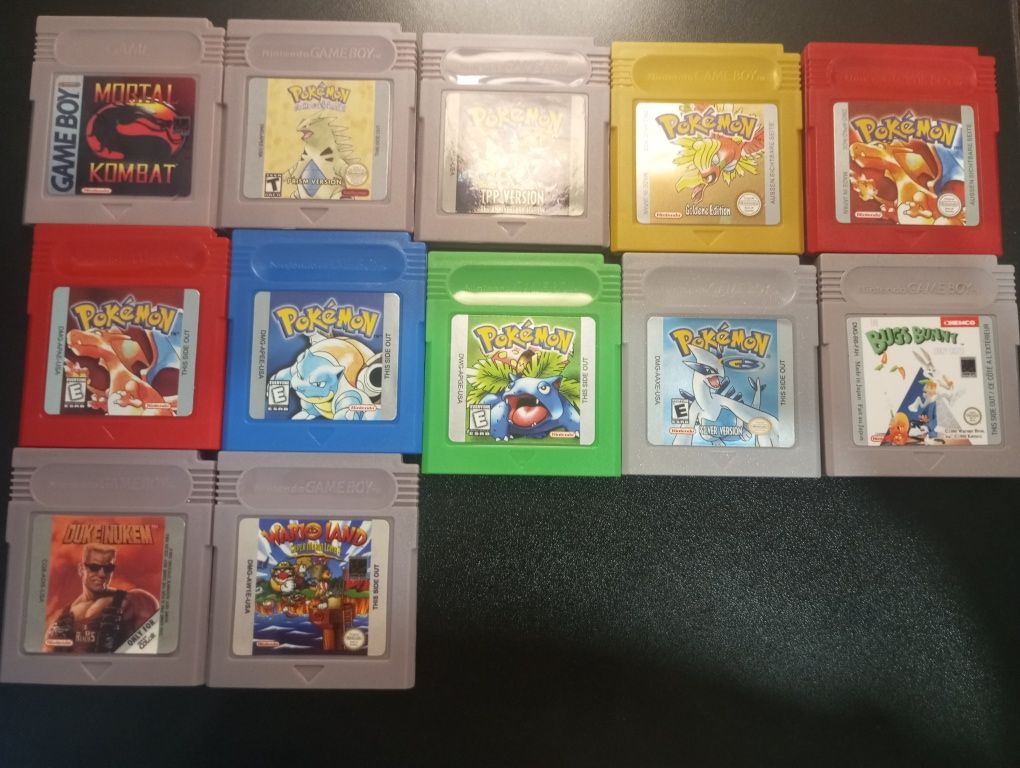 Lote jogos game Boy color