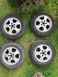 Koła\Felgi 5×110 R15 + opony R15 od Opla Vectra B