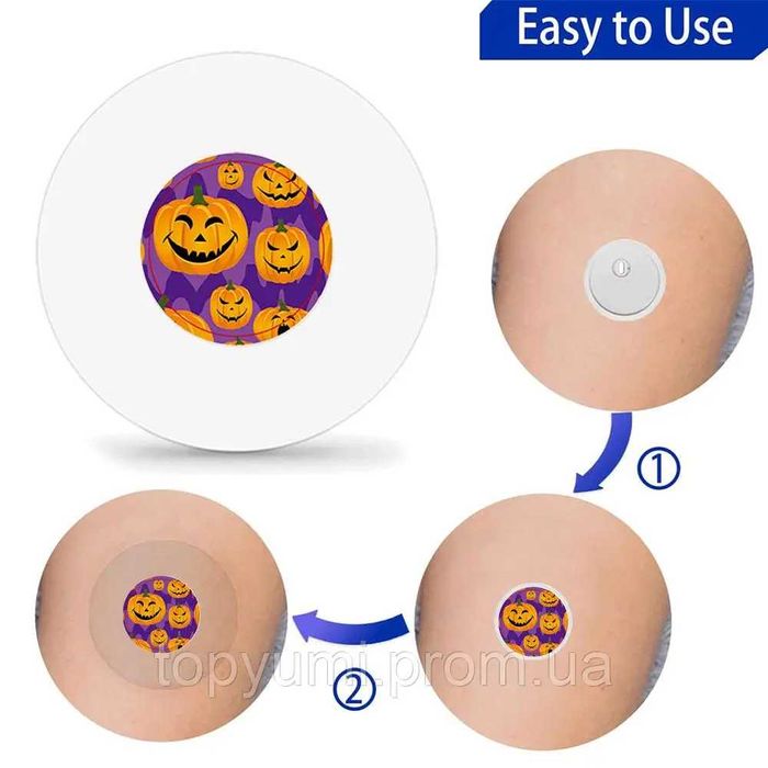 Захисні, водонепроникні наклейки + пластирі для сенсорів