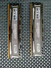 Pamięć Ram DDR4. 2666 Mhz 2x4 gb Ballistix
