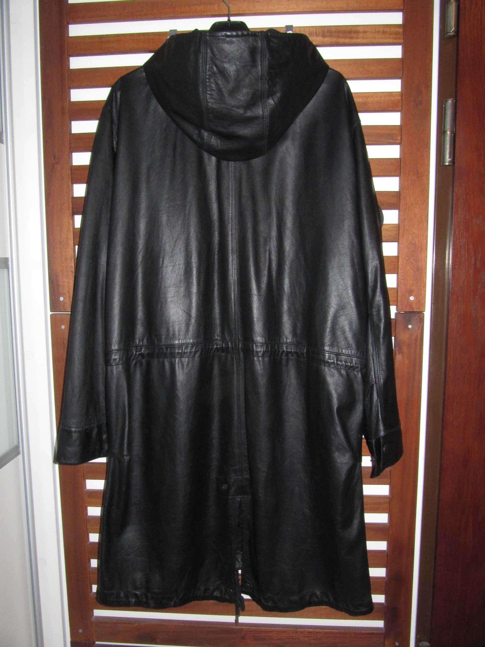 Kurtka skórzana BTW męska duża rozm. 2XL/3XL, nowa, Mokotów