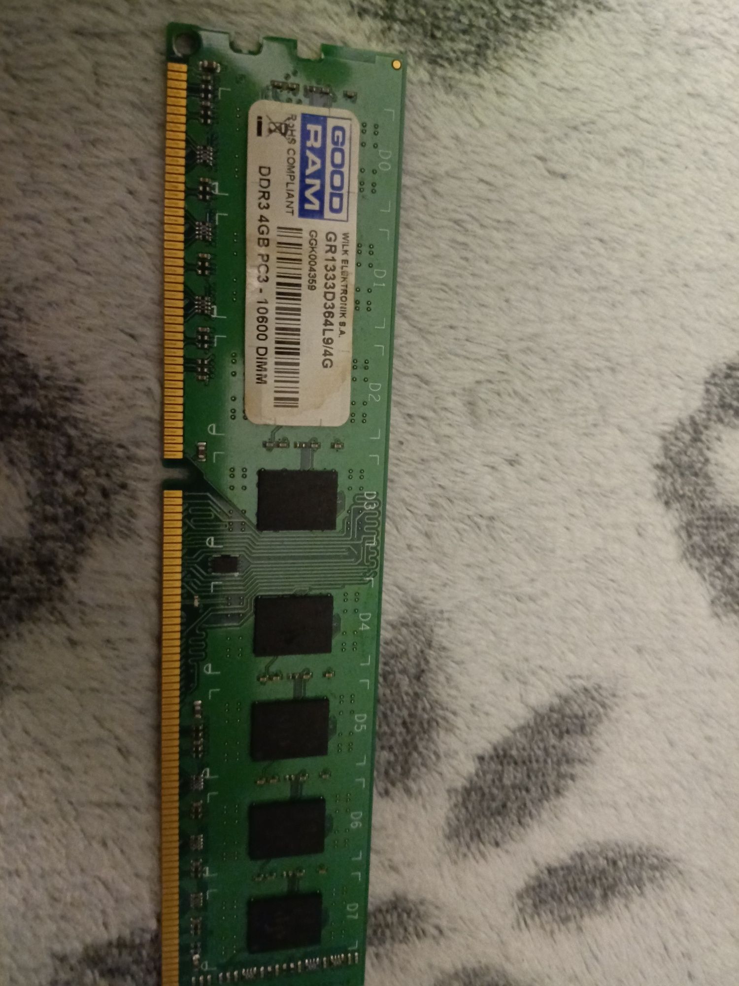 Pamięć RAM 4 GB GoodRam