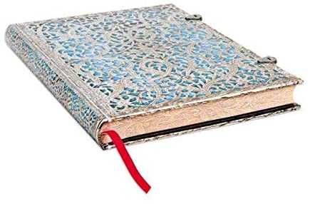 Caderno Paperblanks Maya Blue Ultra, Pautado - NOVO