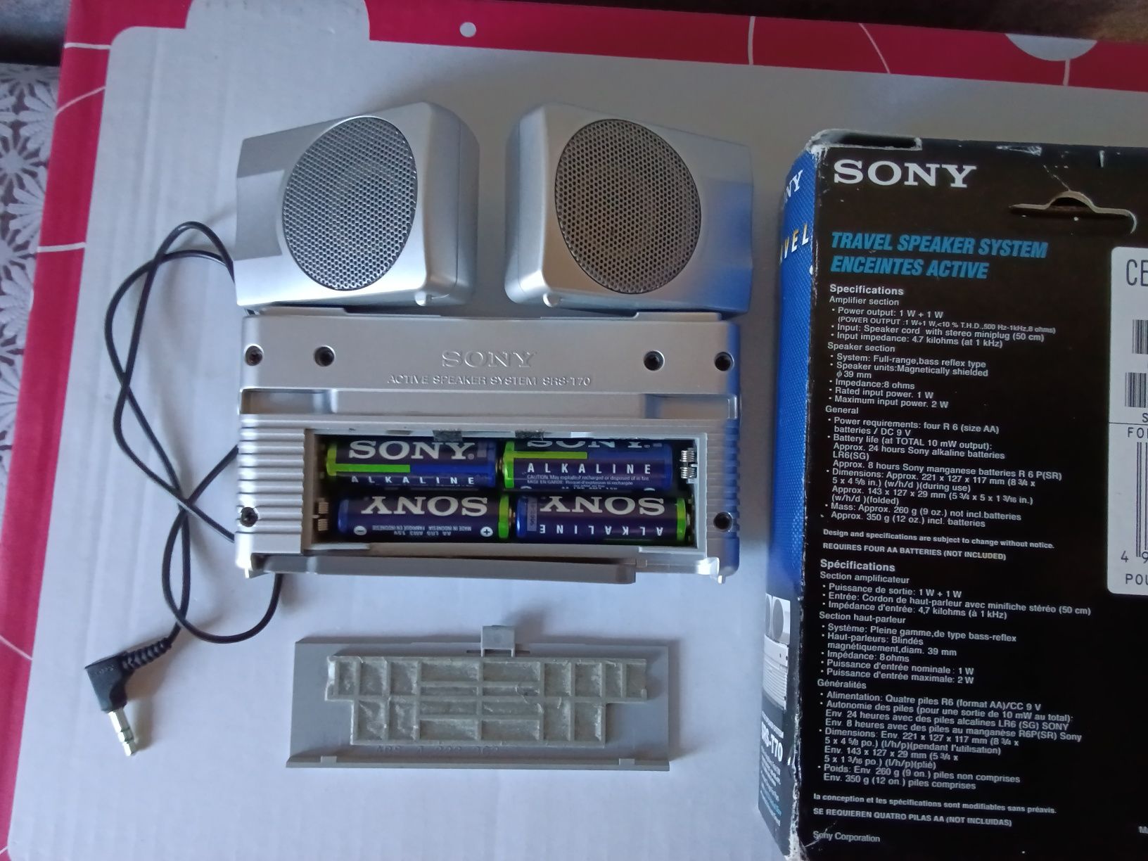 Sony активная динамическая система SRS-T70/ vintage /Walkman