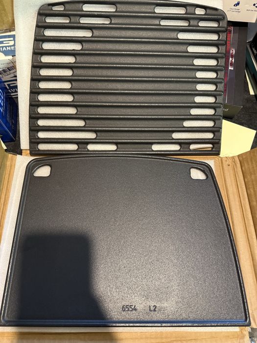 Гриль чугунна плита барбекю для стейків