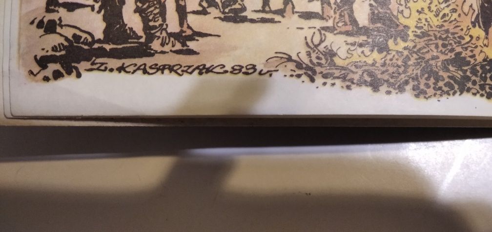 Komiks Bogowie z Gwiazdozbioru Aguariusa część II  Z. Kasprzak
