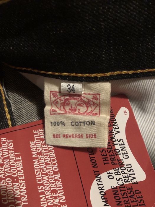 Evisu nowe spodnie, rozmiar XL