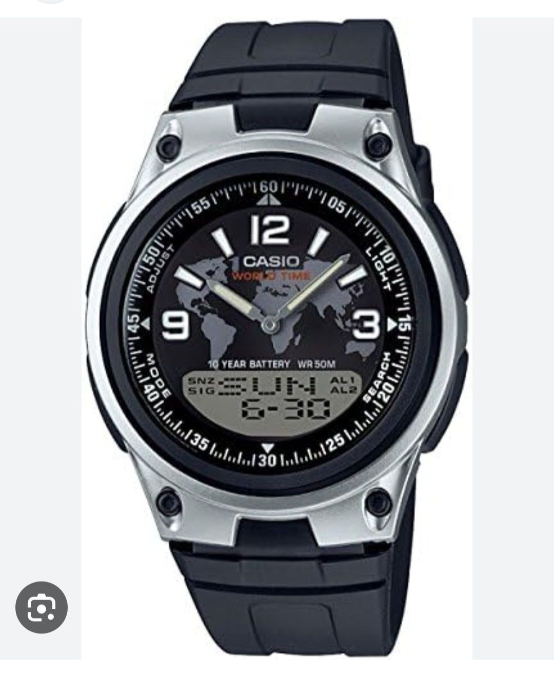 Nowy Męski wodoszczelny zegarek Casio AW-80-1A2VES