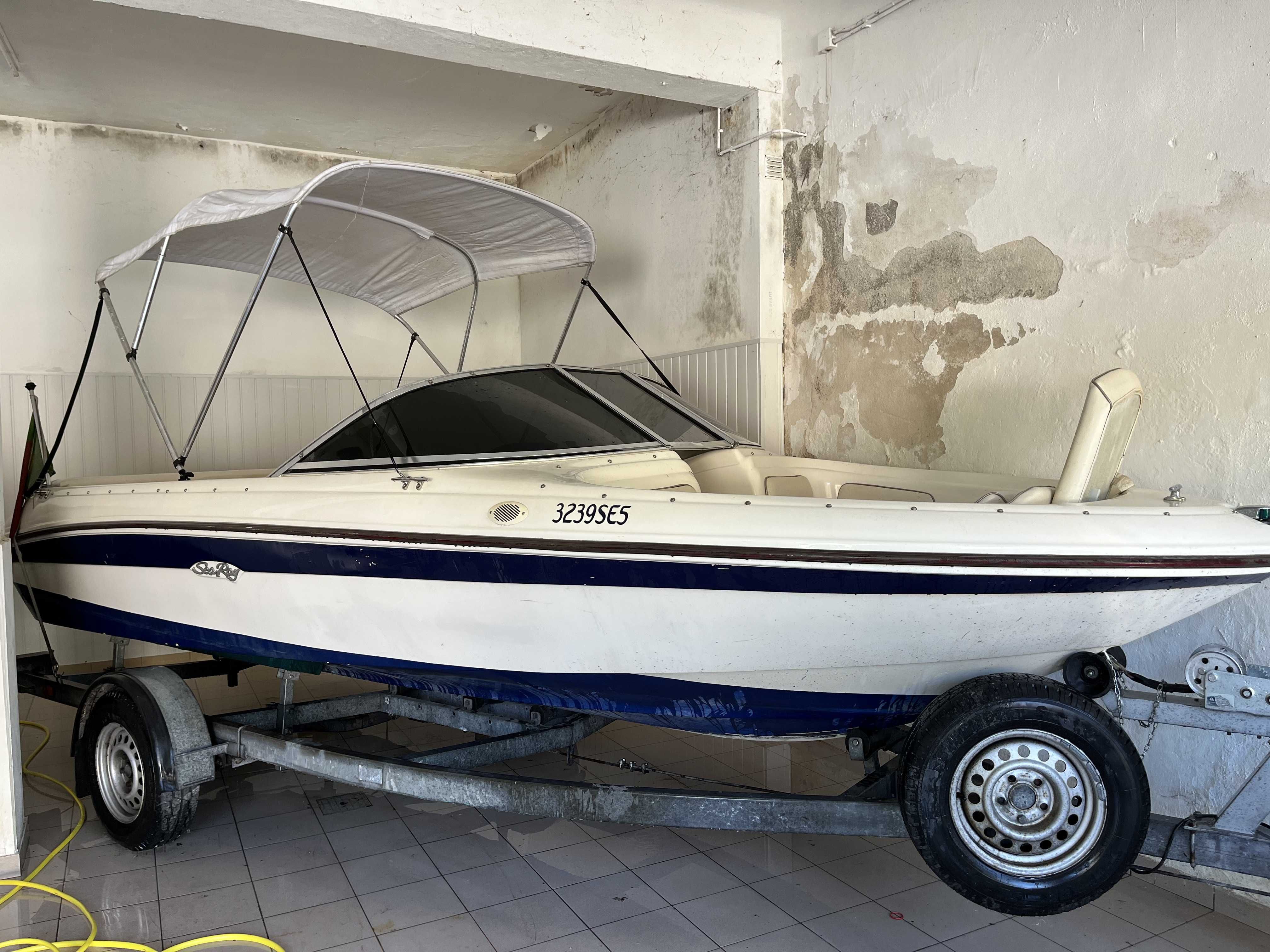 Barco Sea Ray 130hp 8 lugares