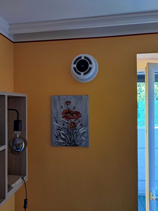 Rekuperator ścienny Prana Stop Smog 150, wentylacja decentralna.