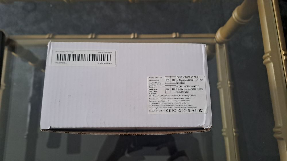 Luzes Led sem fios com comando 6 unidades