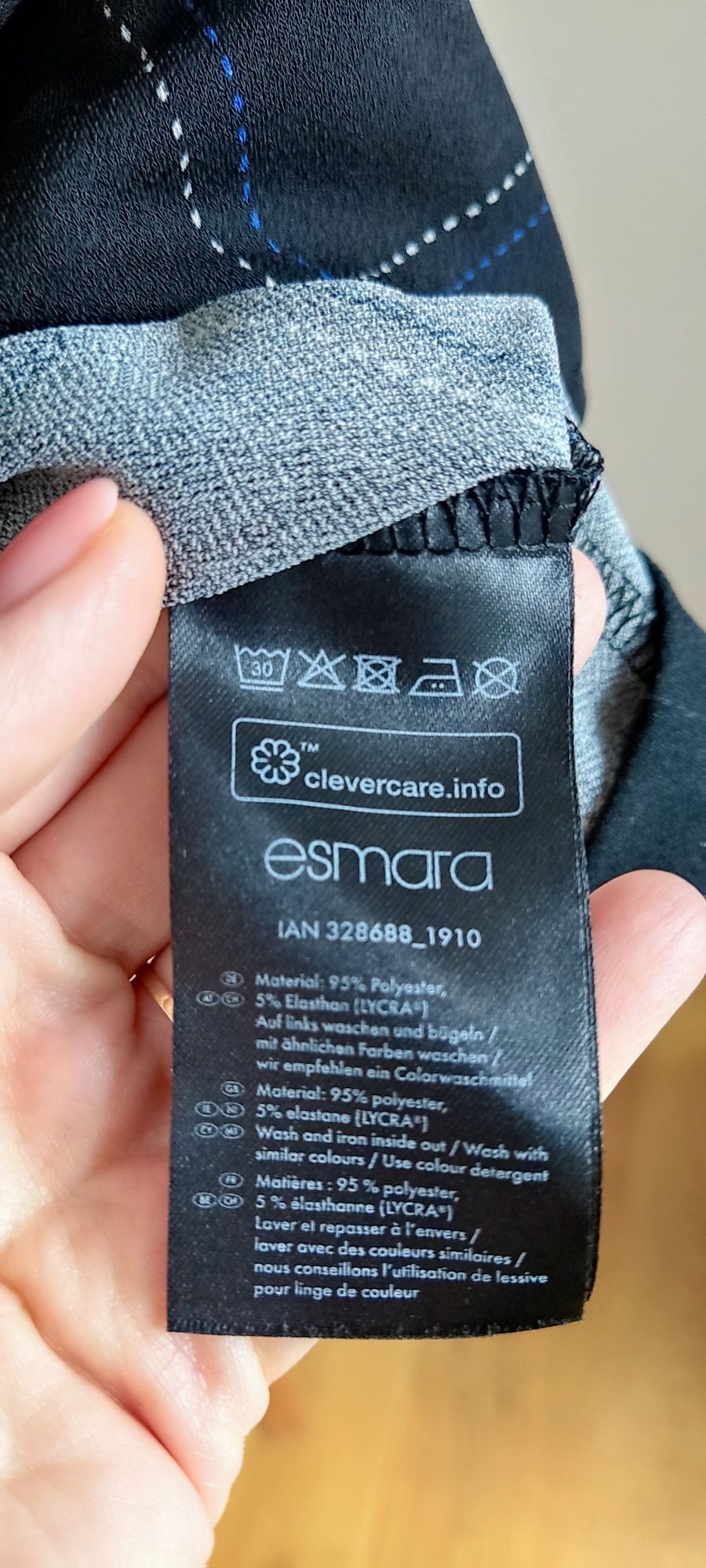 Sukienka w kratkę luźna oversize