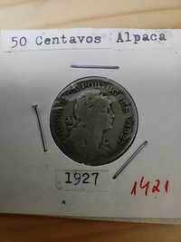 50 centavos 1927