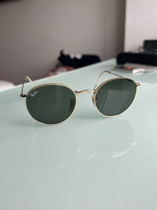 Ray Ban RB3447N 001 Round Metal