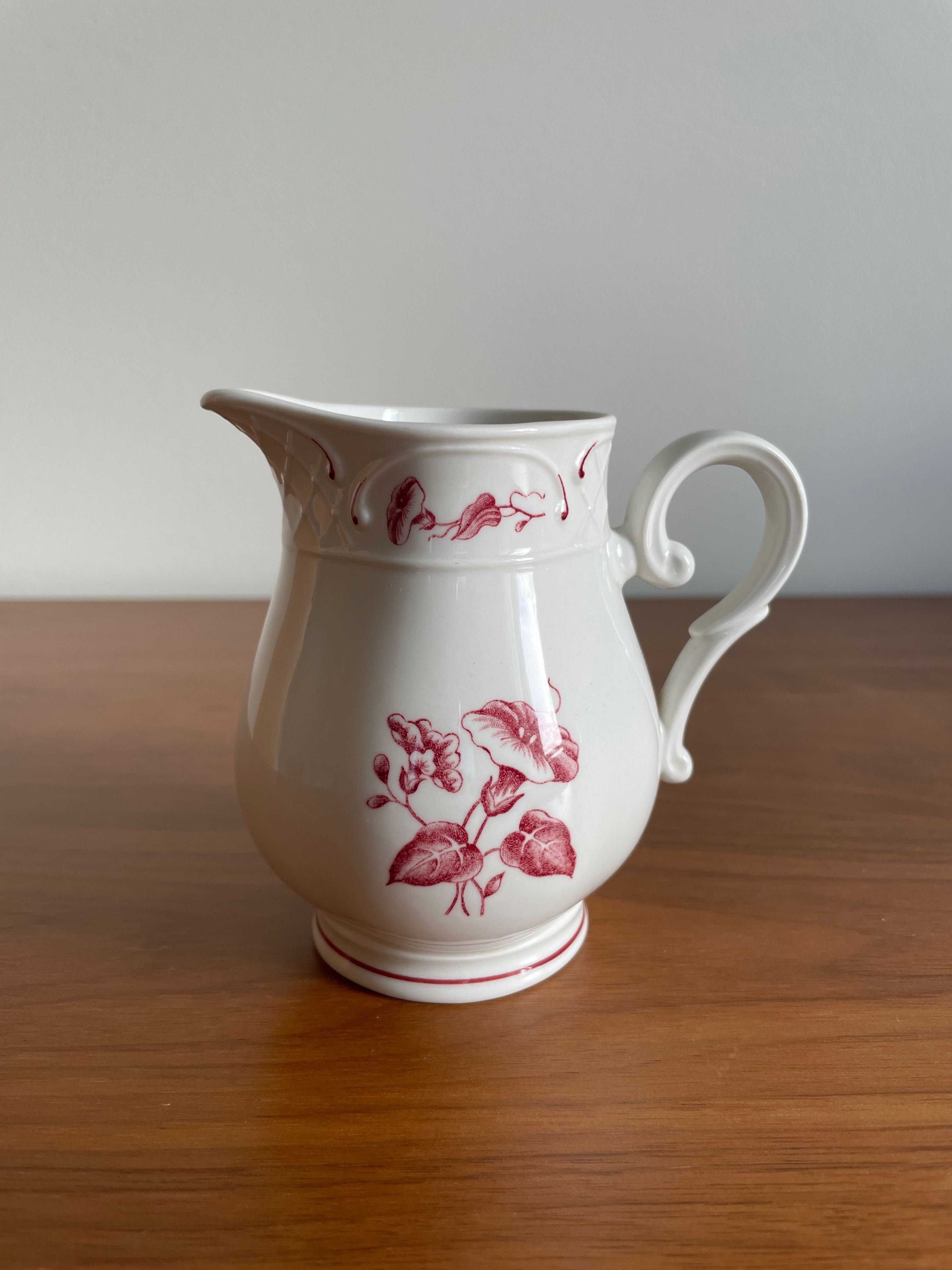 Mlecznik porcelanowy Villeroy & Boch linia Val Rouge