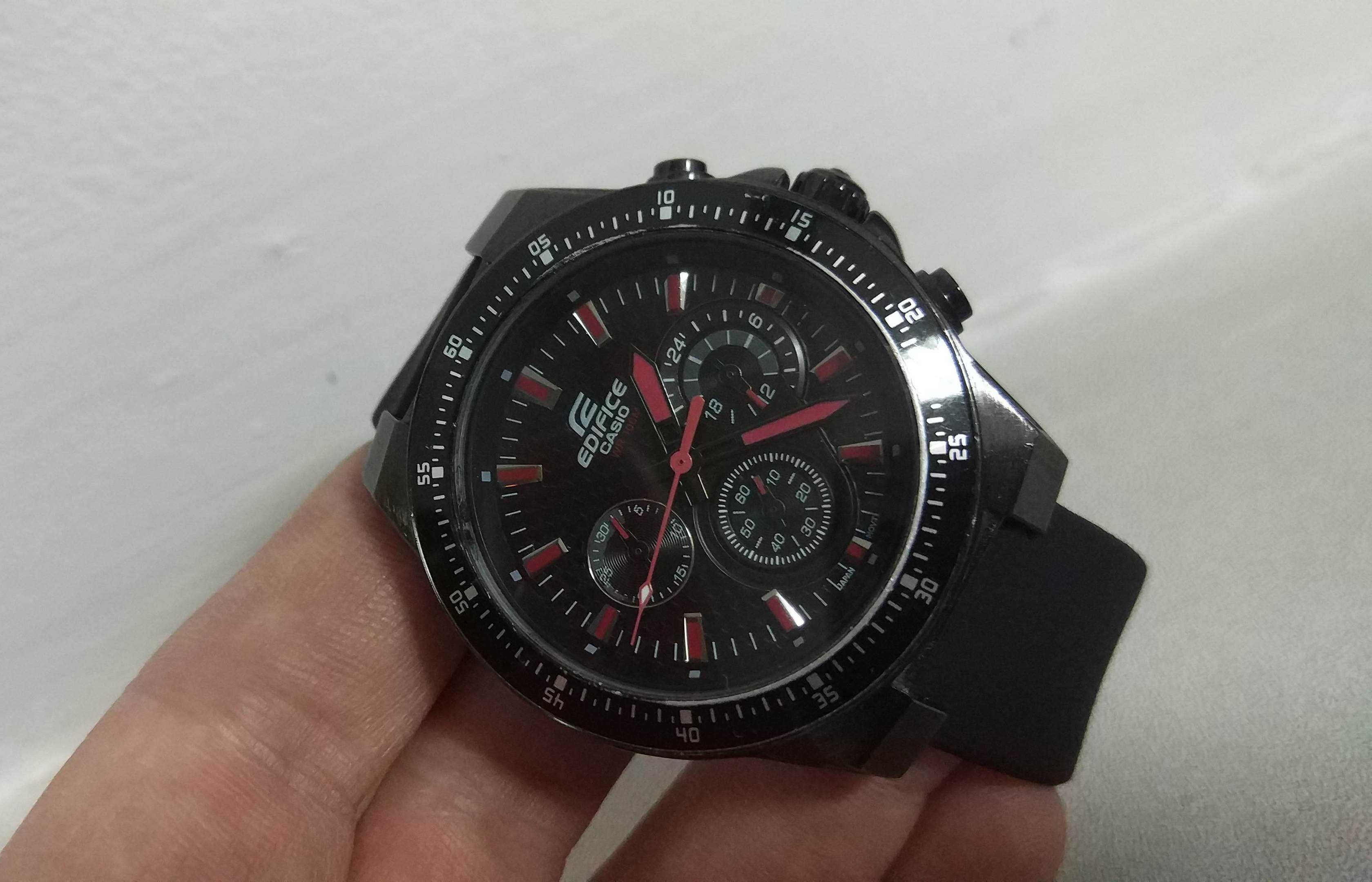 Часы-хронограф CASIO Edifice Chronograph. swatch,citizen, tissot,seiko