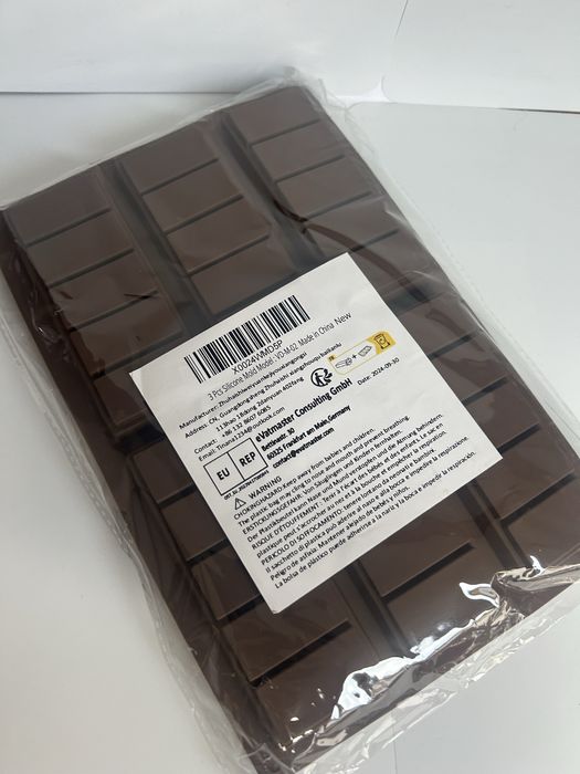 Silikonowe foremki czekolada batoniki 3 sztuki