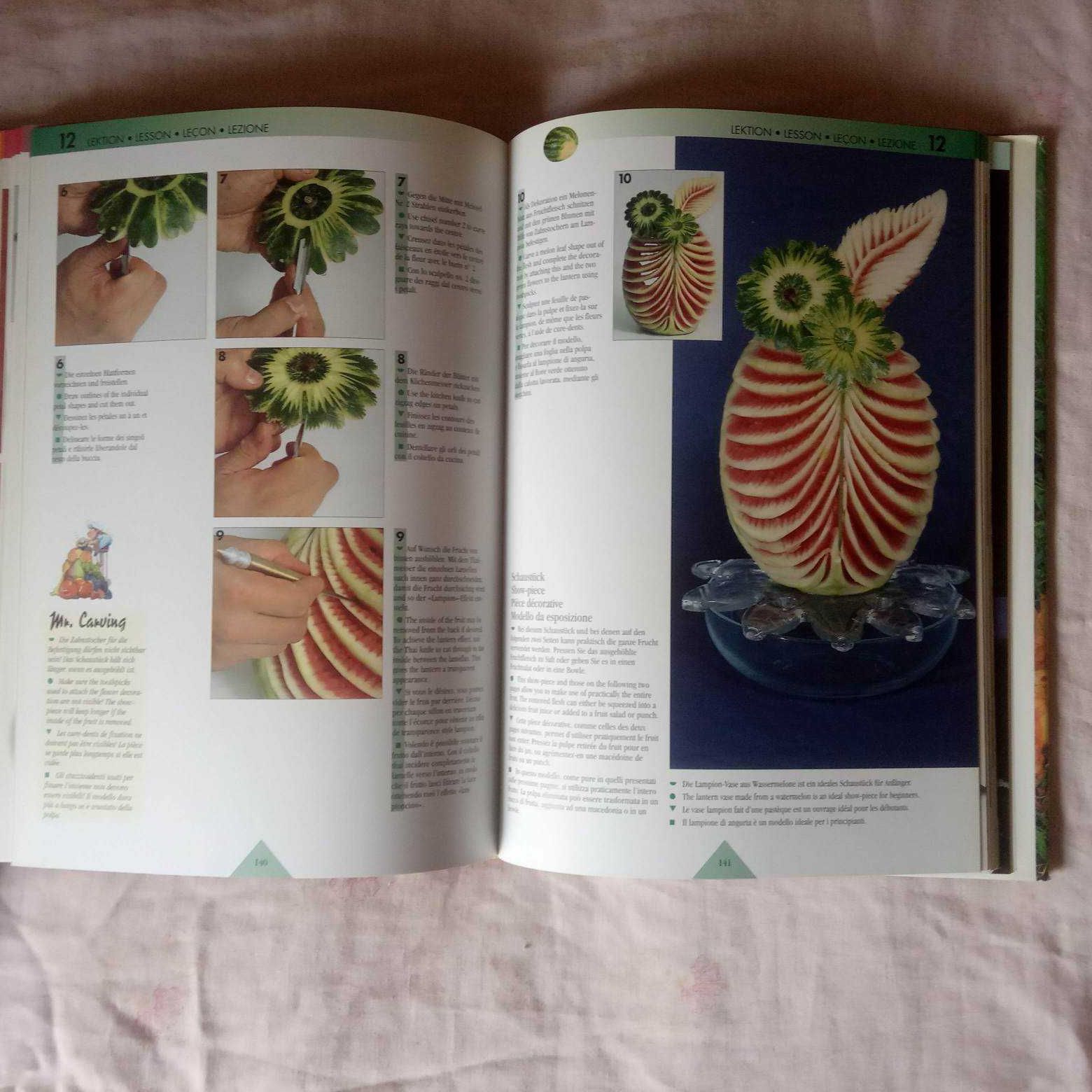 O manual completo Escultura Vegetais e Frutas por Xiang Wang Vol 2