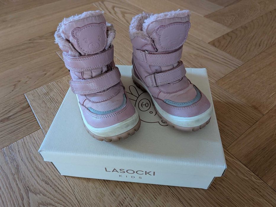 Buty zimowe Lasocki kids, różowe, 22