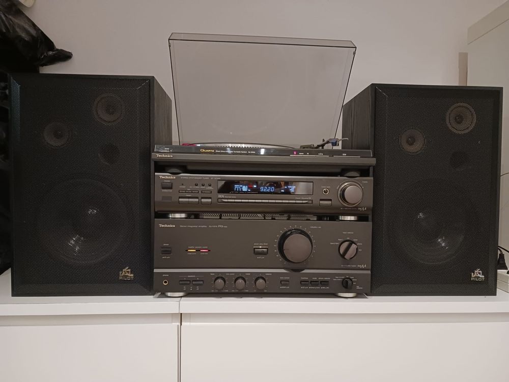 Technics zestaw 3 elementów + głośniki Pilot