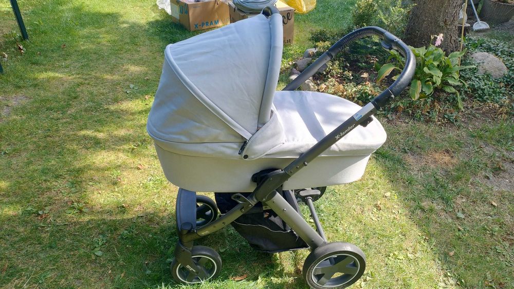 Wózek X-Lander, X-pulse 3w1, kolor: morning grey