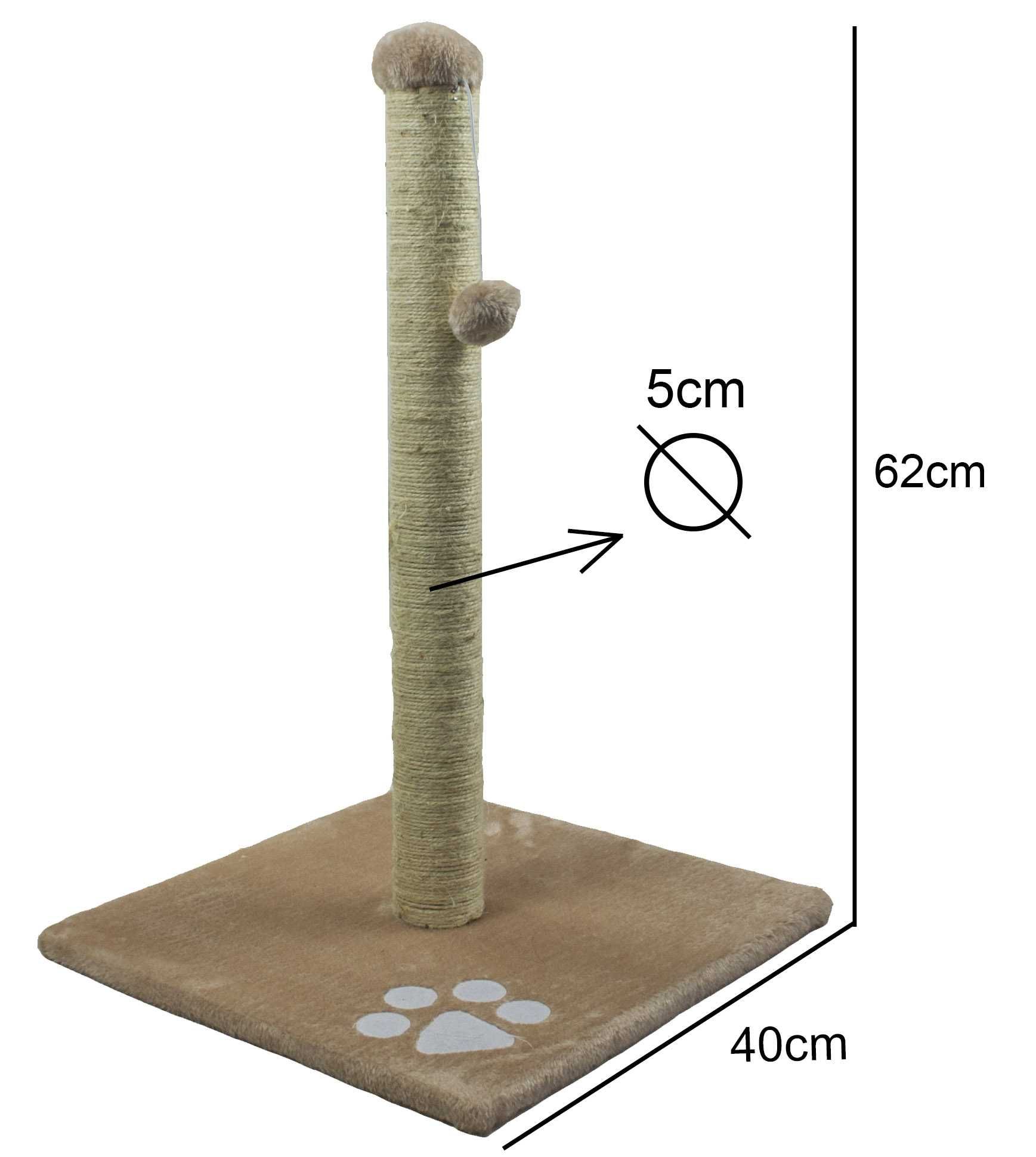 DRAPAK DLA KOTA SŁUPEK drzewko łapka zabawka kulka