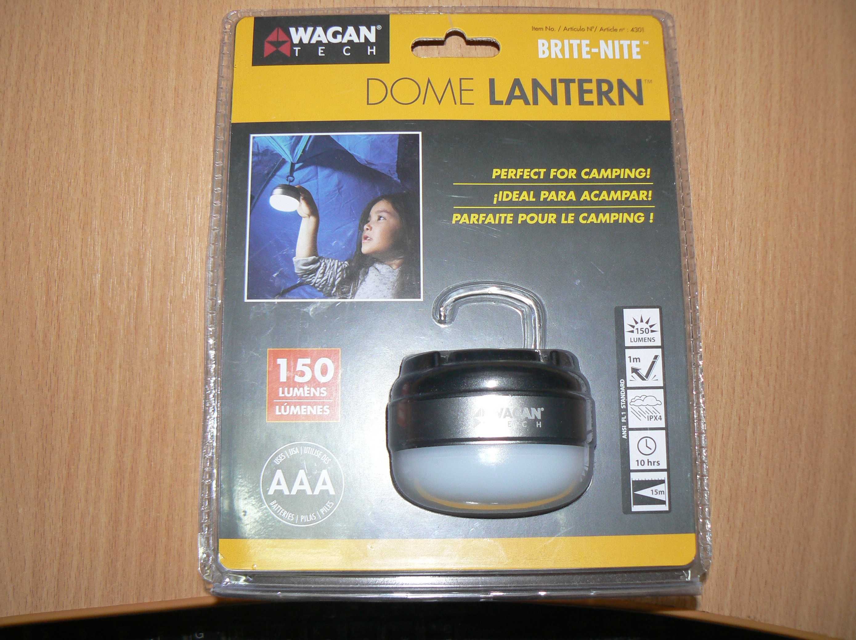 Лампа-фонарь Wagan Tech Dome Lantern 150 люмен