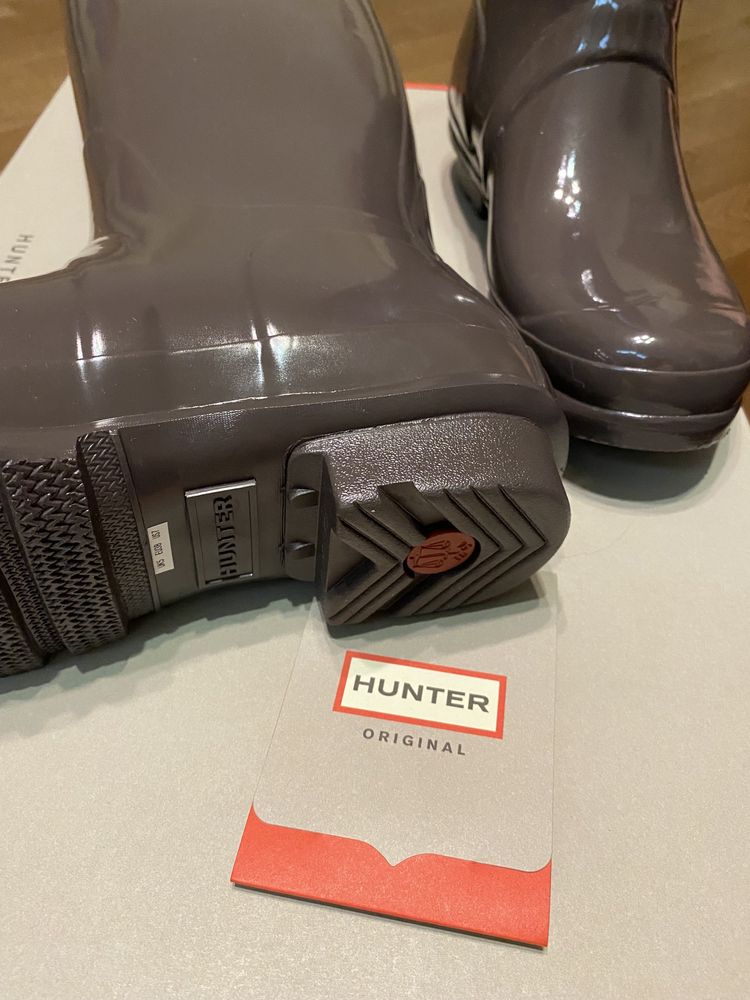 Новые HUNTER оригинал! Каучуковые натуральные сапоги резиновые хантер