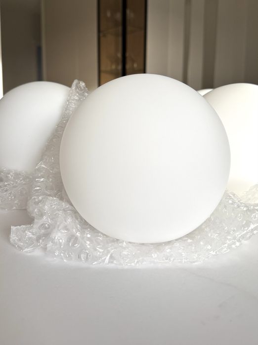 Klosz kula mleczna biala matowa kule klosze lampa