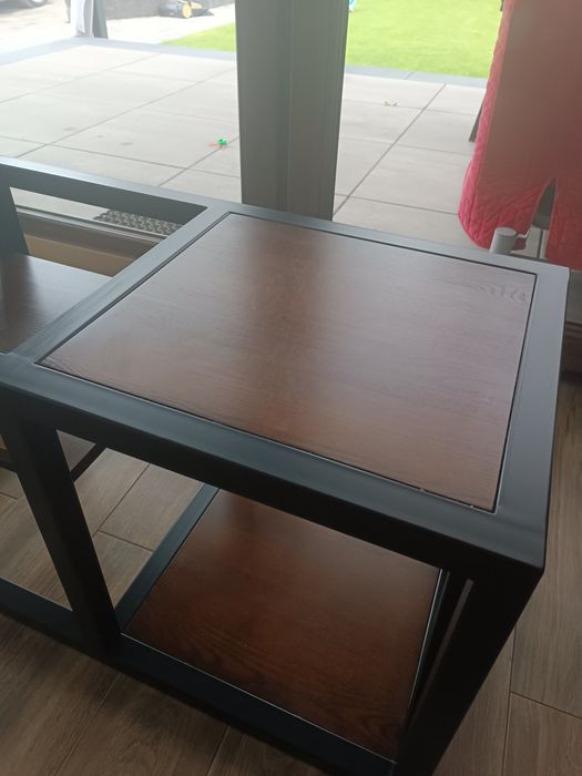 Regał loft duży stolik pod tv